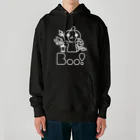 Boo!のBoo!(ジャックオーランタン) Heavyweight Hoodie