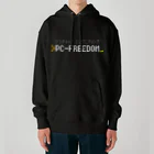 💻ⓅⒸ🄵🅁🄴🄴🄳🄾🄼＠なんちゃってエンジニアリング。のPC-FREEDOM Official グッズ Heavyweight Hoodie