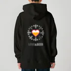 Siderunの館 B2の【バックプリント】LOVE & BEER Heavyweight Hoodie