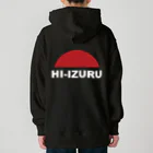 HI-IZURUの前も後ろもロゴロゴ‼ヘビーウェイトパーカー Heavyweight Hoodie