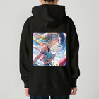 かわいい娘ショップのレインボウ娘 Heavyweight Hoodie