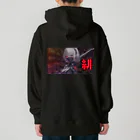 Japanesque_ImaginationのCyborg Ninja : Iris Nova Heavyweight Hoodie