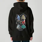 Parallel Imaginary Gift ShopのSUPER GEMS POWER（BLACK） Heavyweight Hoodie