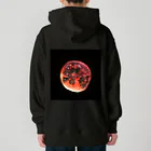 JapaneseArt Yui Shopの皆既月食 Heavyweight Hoodie