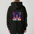 jsaofsjofaakoの宇宙船の中のダンスフロア Heavyweight Hoodie