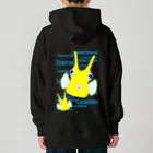 LalaHangeulのLonghorn Cowfish(コンゴウフグ)　バックプリント Heavyweight Hoodie