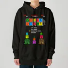 Siderunの館 B2のレトロゲーム風な大仏 Heavyweight Hoodie