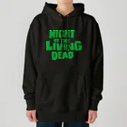 stereovisionのNight of the Living Dead_ロゴ Heavyweight Hoodie