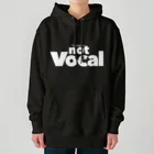 muramatsu_koikeのCenter is not Vocal(白文字) Heavyweight Hoodie