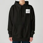 フロー柔術ネットショップのフロー柔術白角ロゴデザイン Heavyweight Hoodie