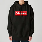 金融投資デザイン　カマラオンテ-ムラサキのOkutore 億トレ　億トレーダー　FX 株　 Heavyweight Hoodie