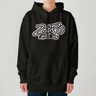 ゼロレーシングショップのZEROロゴ ヘビーウェイトパーカー