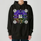 GYOUZA DESIGN INITIATIVEのあのさあ魔法陣発動状態（黒） Heavyweight Hoodie