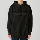 特製飯屋Highway（着なさい）の廃墟色_リッチモンド２番街_Highwayロゴ入り Heavyweight Hoodie