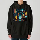 のんびりアート工房のサイバーパンク Heavyweight Hoodie