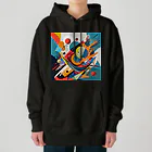 のんびりアート工房のガラクタアート Heavyweight Hoodie