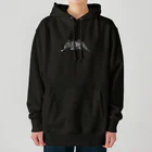 Smoking Alienのぐるり Heavyweight Hoodie