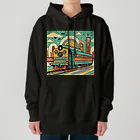 のんびりアート工房のレトロファッション Heavyweight Hoodie