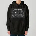 健康診断の俺の輪切りの俺（アップ） Heavyweight Hoodie