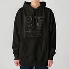 metao dzn【メタヲデザイン】のボイジャーのゴールデンレコード Heavyweight Hoodie