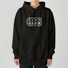 QUQU_WORKSの天上天下唯我独尊 ブッダ 釈迦 ホワイト Heavyweight Hoodie