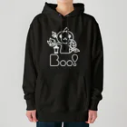 Boo!のBoo!(ジャックオーランタン) Heavyweight Hoodie