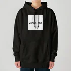 DongriTeam STOREのDongriTeamスクエアロゴパーカー Heavyweight Hoodie