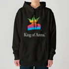 King of Arenaの"Think Arena" Rainbow Logo Heavyweight Hoodie