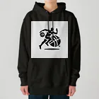 yumayumaのバスケットマン Heavyweight Hoodie