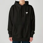オブラートの色んなやつの店🍮🪓のオブマークホワイトくん※注 Heavyweight Hoodie