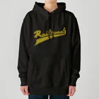 PoooompadoooourのRailroadsロゴタイプ　きいろ Heavyweight Hoodie