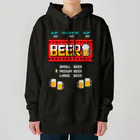 Siderunの館 B2のレトロゲーム風なビール Heavyweight Hoodie