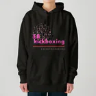 E8kickboxingのE8kickboxing ピンクロゴフラワー Heavyweight Hoodie