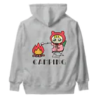 ユタカのてでべびちゃんショップのキャンプのてでべびちゃん Heavyweight Hoodie