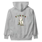 ari designのシロクマにマフラーを（チョコミントカラーVer.） Heavyweight Hoodie