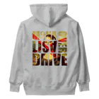 9INEHEADSのMONALISA_OVERDRIVE_WHITE_LOGO Heavyweight Hoodie