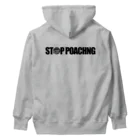 STOP POACHNGのSTOP POACHNG（アムールトラ親子） Heavyweight Hoodie