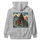 Kaz_Alter777の日本最初の魔王城 Heavyweight Hoodie