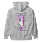 LalaHangeulのSeahorse Dad バックプリント Heavyweight Hoodie