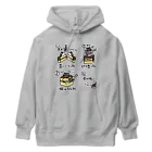 二子舎のたぬきケーキの食べ方 Heavyweight Hoodie