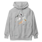 トコロコムギの絵の具にゃんこ Heavyweight Hoodie