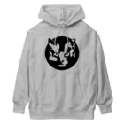 Fontaのジオメトリック猫 Heavyweight Hoodie