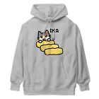 楽猫楽描しげ屋のいか Heavyweight Hoodie