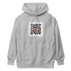 ミルク世紀末チャンネルオリジナルグッズのミルク世紀末チャンネルオリジナルグッズQRマーク入り Heavyweight Hoodie