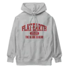 Mappila SHOPのカレッジ風［ネバダカラー］　フラットアース　FLATEARTH Heavyweight Hoodie