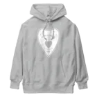 中華呪術堂（チャイナマジックホール）の【白・前】OUIJA BOARD PLANCHETTE Heavyweight Hoodie