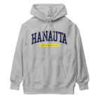 hanautaのCOLLEGE NAVY ヘビーウェイトパーカー