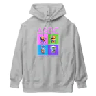 kazu_gの椅子に座った動物たち！２ Heavyweight Hoodie