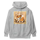 dcgnori／ワンコ画像の柴犬、縄文☆彡古代くん Heavyweight Hoodie