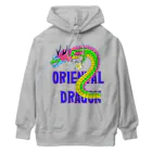 LalaHangeulのORIENTAL DRAGON（龍）英字バージョン Heavyweight Hoodie